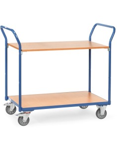 Fetra Tischwagen mit 2 Etagen, 200 kg