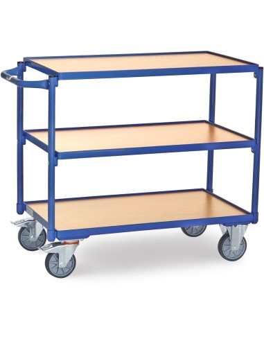 Fetra Tischwagen mit 3 Böden