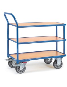 Fetra Tischwagen mit 3 Etagen, 400 kg