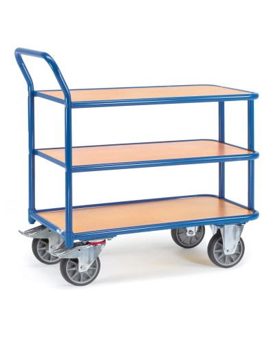 Fetra Tischwagen mit 3 Etagen, 400 kg