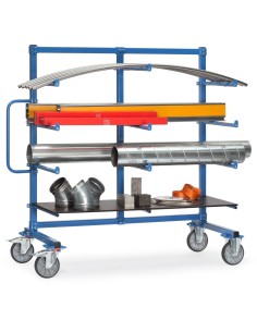 Fetra Tragarmwagen mit 12 PVC überzogenen Tragarmen, einseitig 2