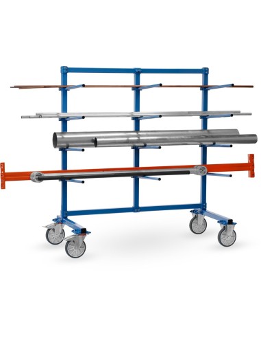 Fetra Tragarmwagen mit 12 Tragarmen 5°, einseitig