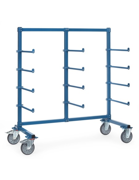 Fetra Tragarmwagen mit 12 Tragarmen, Abrollsicherung, einseitig