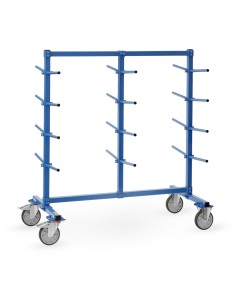 Fetra Tragarmwagen mit 24 PVC überzogenen Tragarmen 370mm lang 5°, zweiseitig