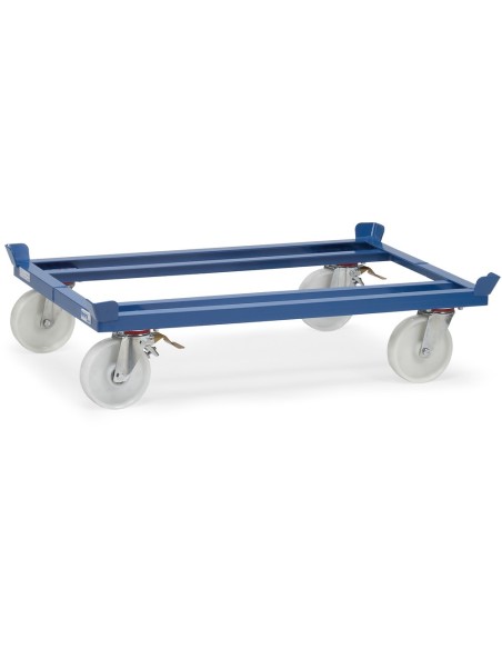 Paletten-Fahrgestell zur Mitnahme auf marktüblichen Routenzuganhängern