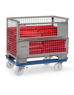 Paletten-Fahrgestell zur Mitnahme auf marktüblichen Routenzuganhängern 2