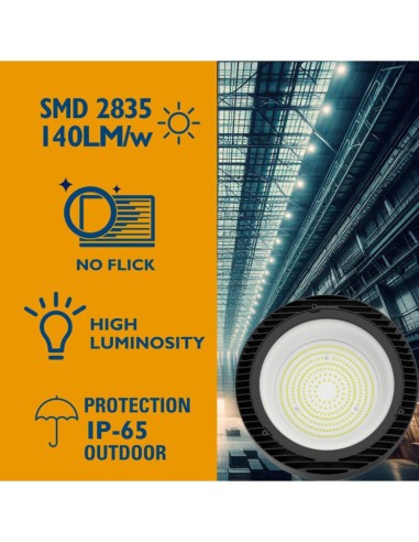 OSRAM LED Hallenstrahler (150W-100W-80W Einstellbar)