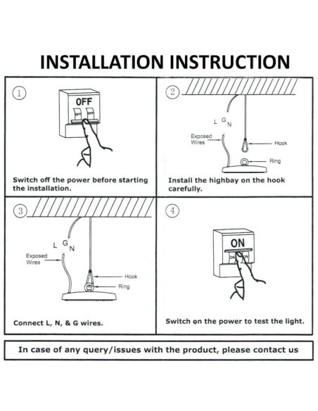 OSRAM LED Hallenstrahler (150W-100W-80W Einstellbar)