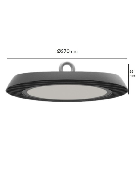 OSRAM LED Hallenstrahler (150W-100W-80W Einstellbar)