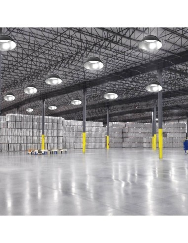 LED Hallenstrahler UFO ENDURANCE Multi-Watt 100W-150W-200W Reflektor - 60º - OSRAM CHIP