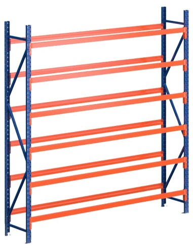 REIFENREGAL GRUNDELEMENT 4m hoch - 1.8m breit - 40cm tief - 6 Ebene für ca. 72 Reifen