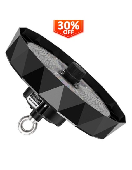 LED Industriestrahler UFO DIAMOND 200W Philips Xitanium - Dimable 1-10V - 170lm/w - IP65