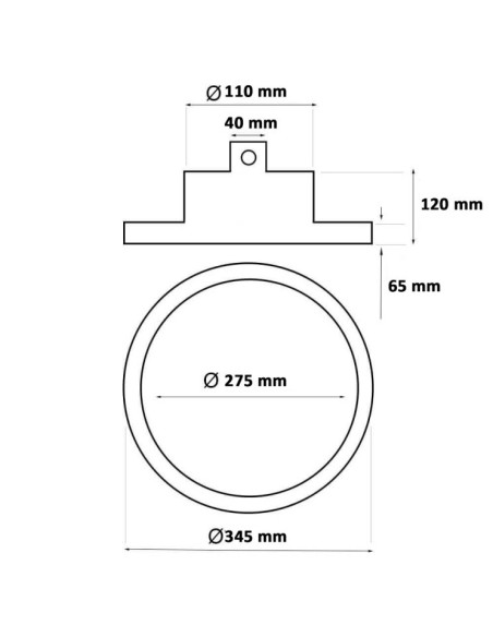 LED Industriestrahler UFO DIAMOND 200W Philips Xitanium - Dimable 1-10V - 170lm/w - IP65