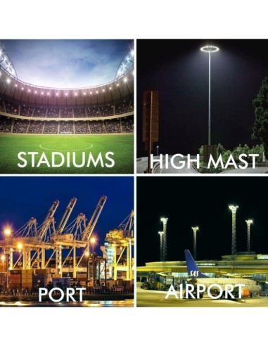 LED-Projektor 150W MAGNUM AIR - Bridgelux Chip 180Lm/W 136ºx78º