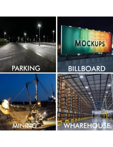 LED-Projektor 200W MAGNUM AIR - Bridgelux-Chip 180Lm/W 25º