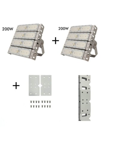 LED-Projektor 400W DOB MAGNUM OSRAM SMD3030-3D 180Lm/W 60º Chip
