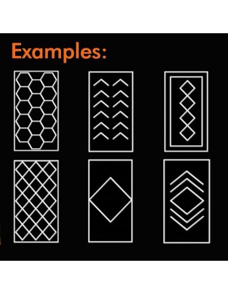INTEGRIERTER DREIECKIGER LED-STECKER - ARTISTIC - 1,5W OSRAM-CHIP - Exklusive und anpassbare Decken