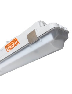 OSRAM LED-Chip Feuchtraum-Wannenleuchte 150cm (44W-38W-32W-25W Einstellbar) IP66