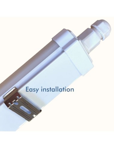 Wasserdichte LED-Leiste 30W - GLOWLUXE - Verbindbar - 119cm - IP65