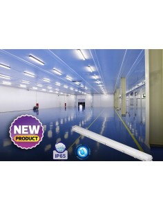 LED Feuchtraum-Wannenleuchte 120cm PROMASTER-T IP65 2x120 cm LED-Röhren inklusive IP66 2