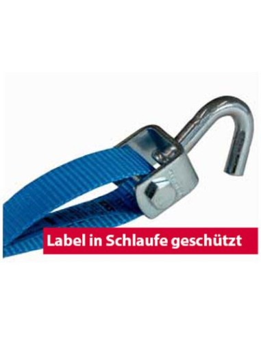 Radsicherungsgurt 2-teilig 3-Punkt 35 mm – Fahrzeuge bis 4500kg – LC 1500 daN