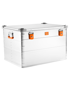 Transportkisten Alubox Aufbewahrungsbox - Stauraum abschliessbar - Stapelbar 2