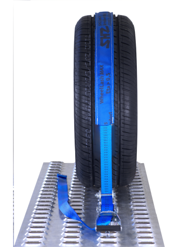 Radsicherungsgurt 2-teilig 3-Punkt 35 mm – Fahrzeuge bis 4500kg – LC 1500 daN