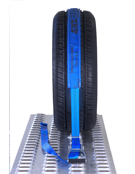 Radsicherungsgurt 2-teilig 3-Punkt 35 mm – Fahrzeuge bis 4500kg – LC 1500 daN