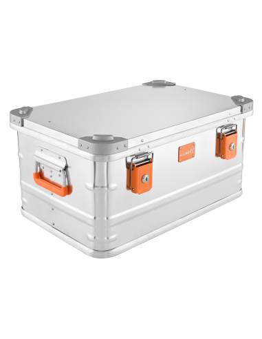 Transportkisten Alubox Aufbewahrungsbox - Stauraum abschliessbar - Stapelbar