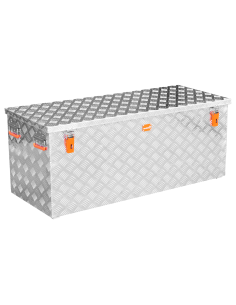 Massive Transportkisten aus Aluminium Riffelblech - Pritschenbox anbaufähig 2
