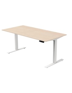 Move-3 Elektrisch höhenverstellbarer Schreibtisch rechteckig, T-Fuss-Gestell 160-180cm 2