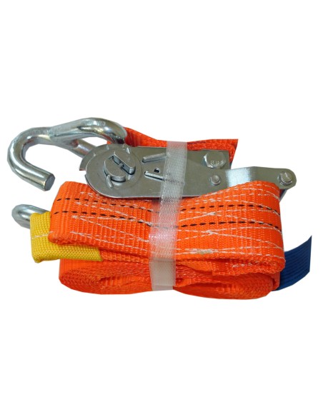 Radsicherungsgurt 3-teilig 35 mm – 3 m – Fahrzeuge bis 4000kg – LC 2000 daN