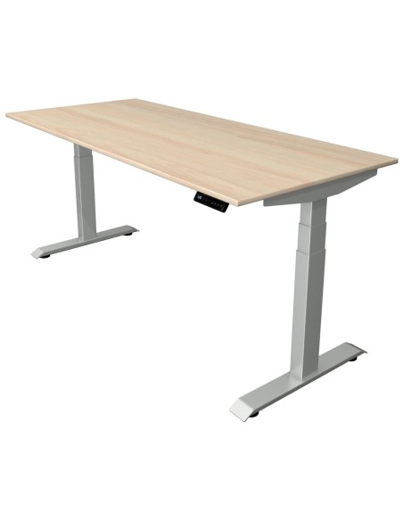 Move-4 Elektrisch höhenverstellbarer Schreibtisch rechteckig, T-Fuss-Gestell 160-200cm