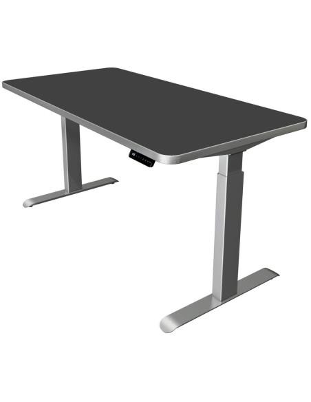 Move-3 Premium Elektrisch höhenverstellbarer Schreibtisch rechteckig, T-Fuss-Gestell 160-200cm