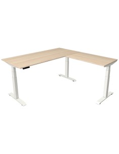 Move-4 Elektrisch höhenverstellbarer Schreibtisch L-Form, 180x80cm - Anbau 100x60cm 2
