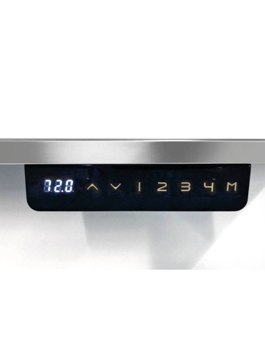 Move-3 Premium Elektrisch höhenverstellbarer Schreibtisch L-Form, 180x80cm - Anbau 100x60cm