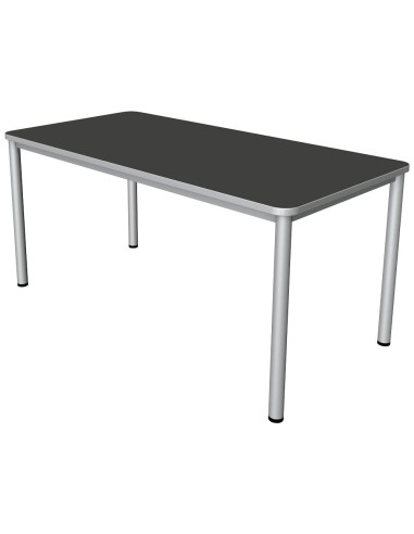 Prime Schreibtisch rechteckig, 4-Fuss-Gestell 160 - 200cm
