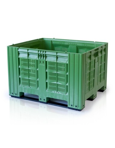 Bigbox 120 x 100 x 78 cm perforiert 3 Kufen