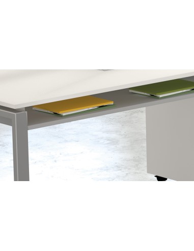 Architekt höhenverstellbarer Schreibtisch rechteckig, Kufen-Gestell 160x80cm