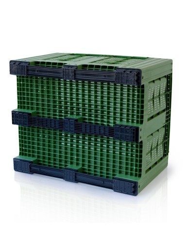 Bigbox 120 x 100 x 78 cm perforiert 3 Kufen