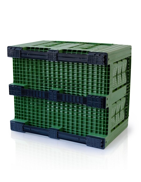 Bigbox 120 x 100 x 78 cm perforiert 3 Kufen