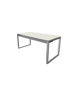 Architekt höhenverstellbarer Schreibtisch rechteckig, Kufen-Gestell 180x80cm 2