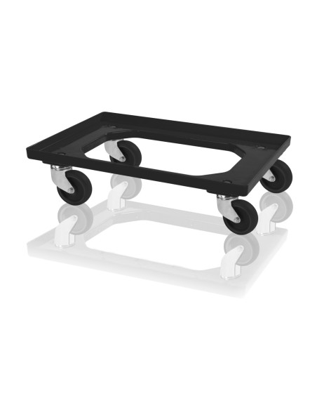 ESD Transportroller 60 x 40 cm 4 Lenkrollen
