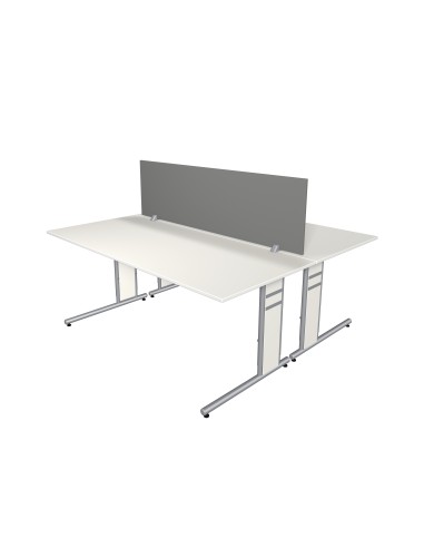 Sichttrennwand für Schreibtische Move, 160 x 45 cm