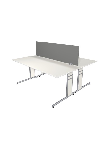 Sichttrennwand für Schreibtische Move, 160 x 45 cm