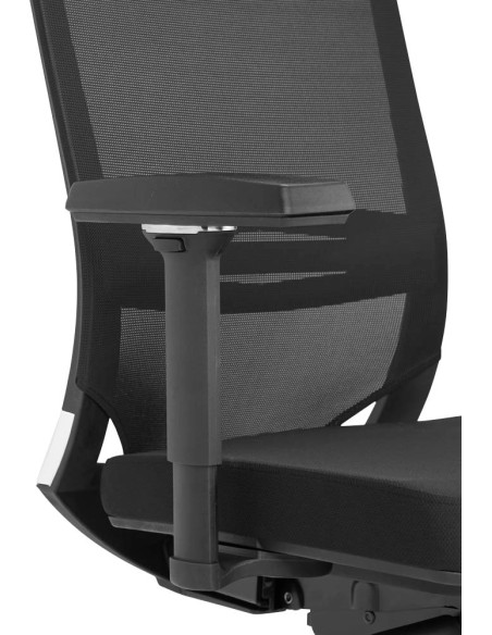 Mayer Bürostuhl myOPTIMAX, 2486 Stoff schwarz, Gestell alu