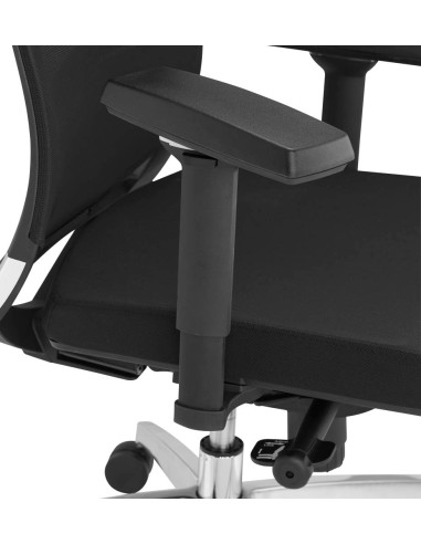 Mayer Bürostuhl myOPTIMAX, 2486 Stoff schwarz, Gestell alu