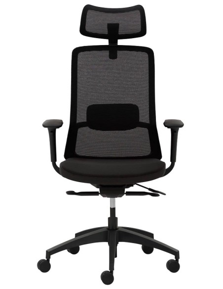 Mayer Bürostuhl, 2481_KS Stoff schwarz, Gestell schwarz