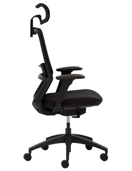 Mayer Bürostuhl, 2481_KS Stoff schwarz, Gestell schwarz