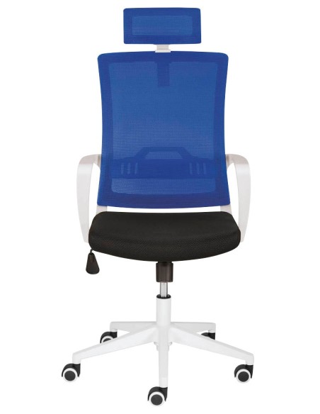 Mayer Bürostuhl mySTUDIO, 2377 502 Stoff blau, Gestell weiss
